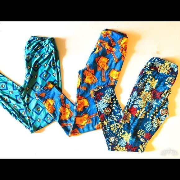 Lularoe Leggings — BUNDLE  - Picture 1 of 4